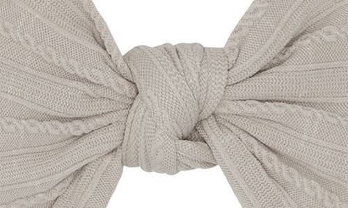 Baby Bling Assorted 2-pack Sweater Bow Headbands In Blush Mushroom