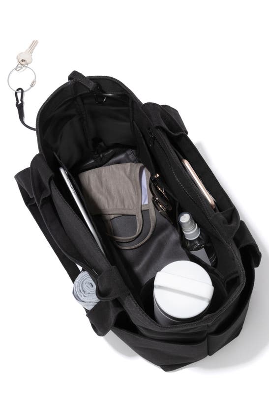 Dagne Dover Small Vida Organic Cotton Tote In Onyx