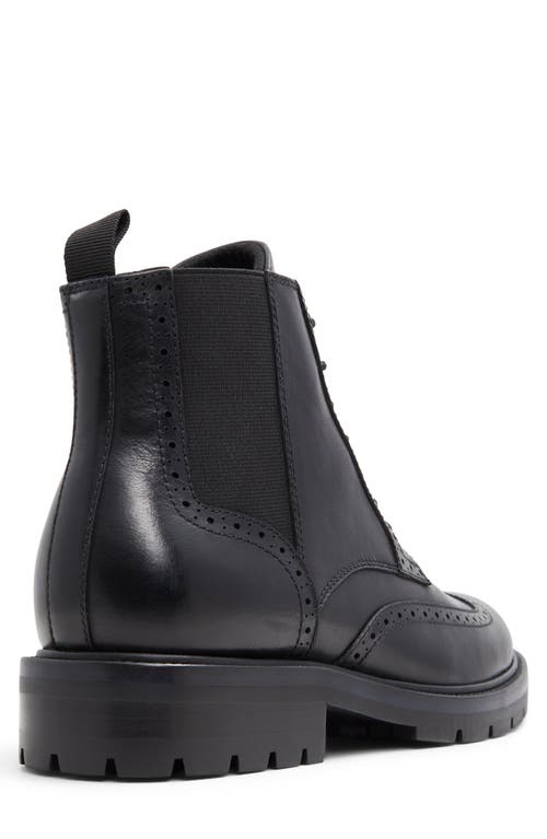 Shop Aldo Toney Waterproof Lace-up Wingtip Boot In Black