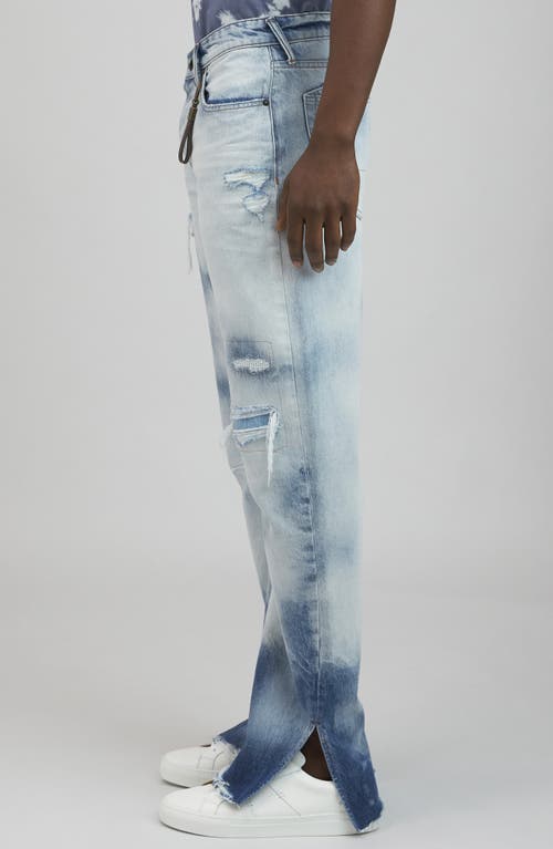 Shop Prps Hiroshima Rip & Repair Jeans In Indigo