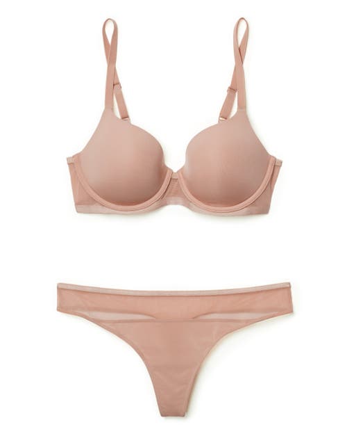 Shop Adore Me Fallon Contour Full Coverage Bra In Medium Beige