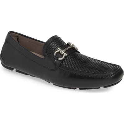 Salvatore Ferragamo Parigi Bit Driving Moccasin M/W - Black