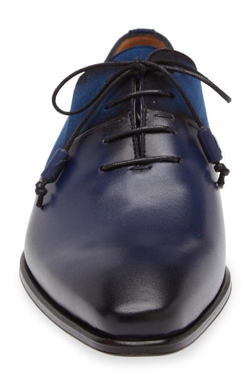 Shop Mezlan Colomer Oxford In Navy/cobalt