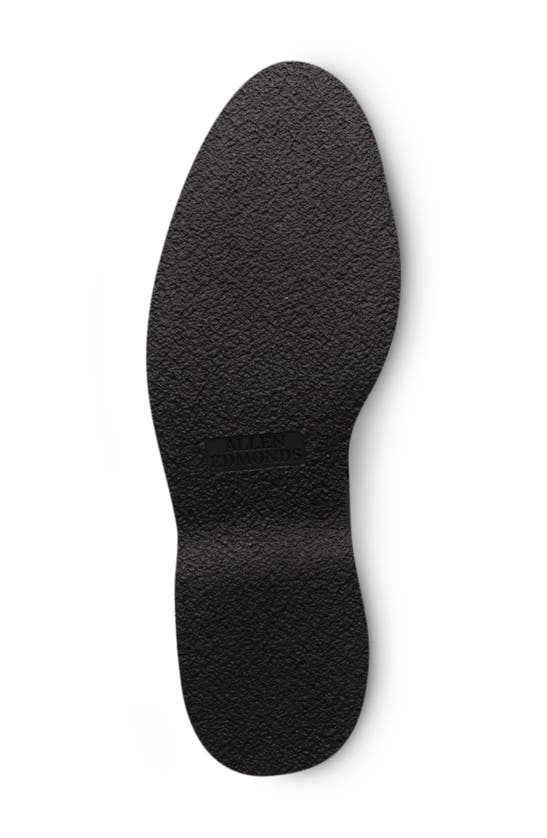 Allen Edmonds Park Avenue Cap Toe Oxford With Buckle Harness In Black Silver