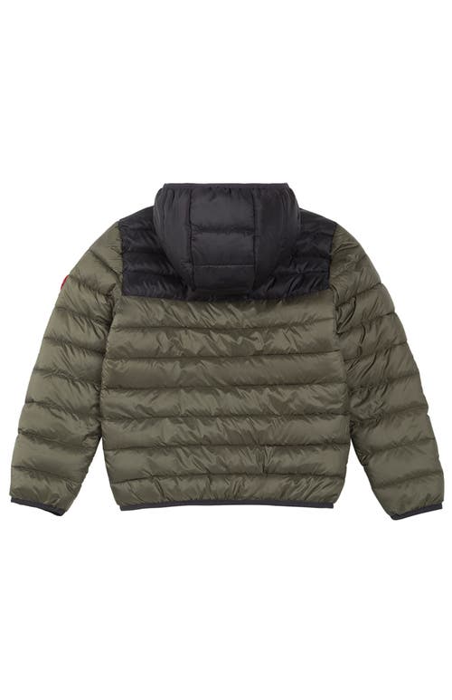 Shop Rokka&rolla Kids' Reversible Lightweight Puffer Jacket In Green Camo