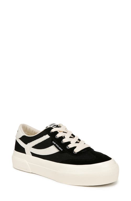 Shop Sam Edelman Simone Platform Sneaker In Black/sugar