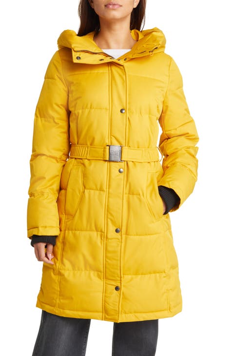 Vertrouwen op Fobie Leegte Women's Yellow Puffer Jackets & Down Coats | Nordstrom