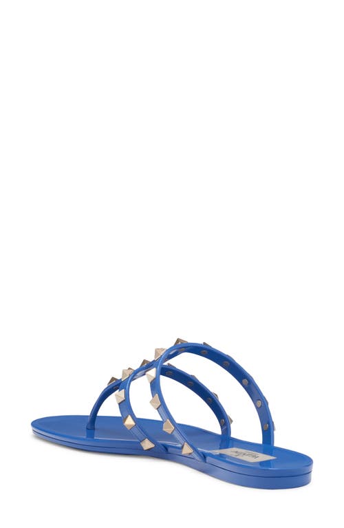 Shop Valentino Garavani Rockstud Jelly Sandal In Riverside Blue