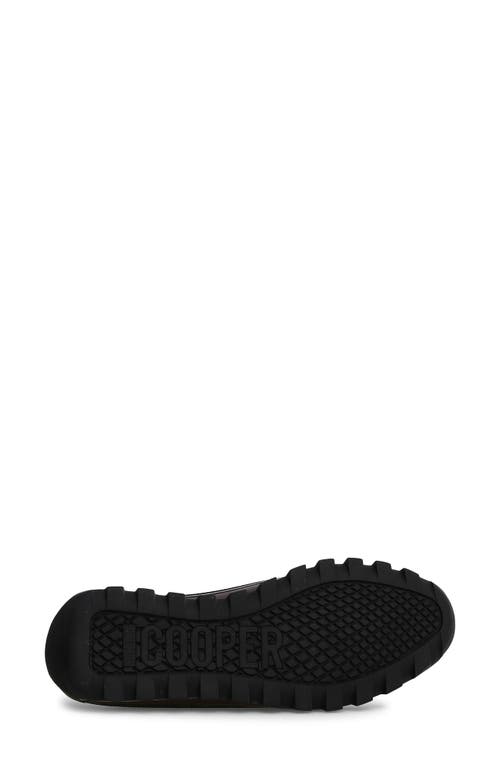 Candice Cooper Janis Strip Sneaker In Anthracite Grey