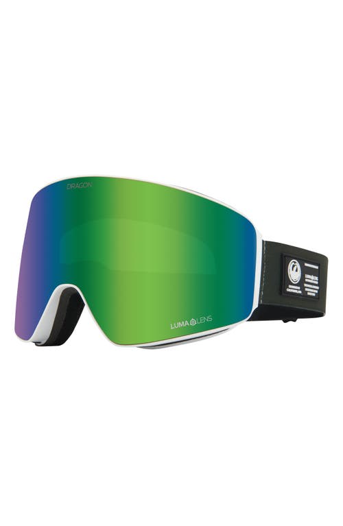 PXV 65mm Snow Goggles in Alpinecamo Llgreenion Llamber
