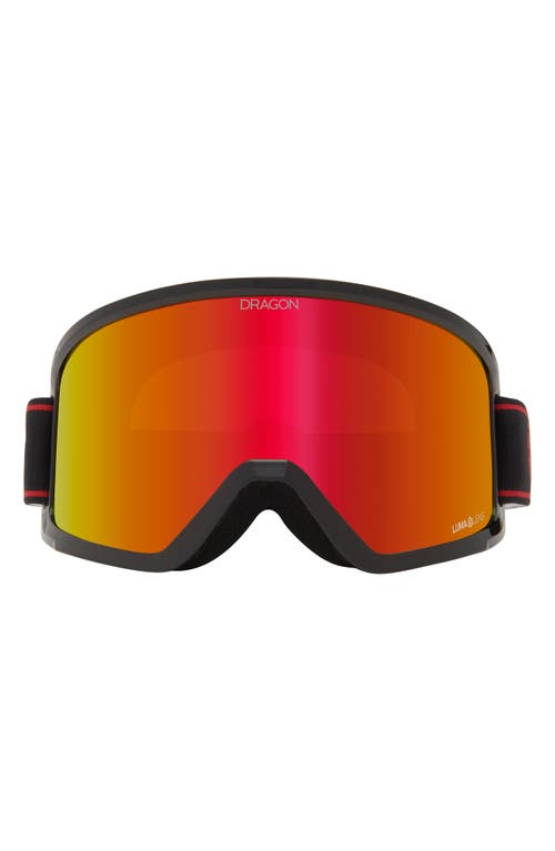 DRAGON DX3 OTG Snow Goggles with Ion Lenses in Infrared/Red Ion at Nordstrom