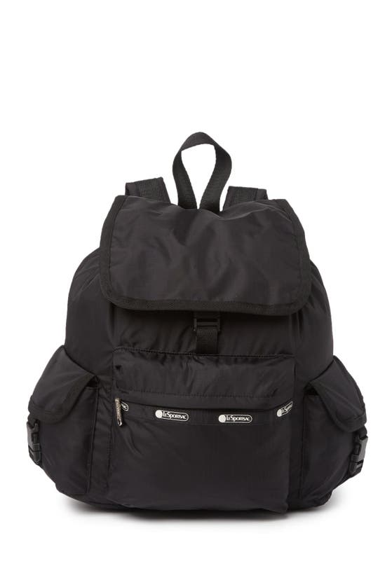 Lesportsac Medium Wayfarer Backpack In Jet Black