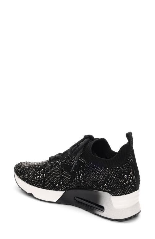 Ash Women's Lucky Star Lace Up Sneakers In Black
