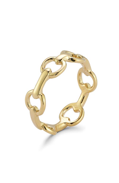 Ember Fine Jewelry 14k Yellow Gold Link Band Ring In Gold