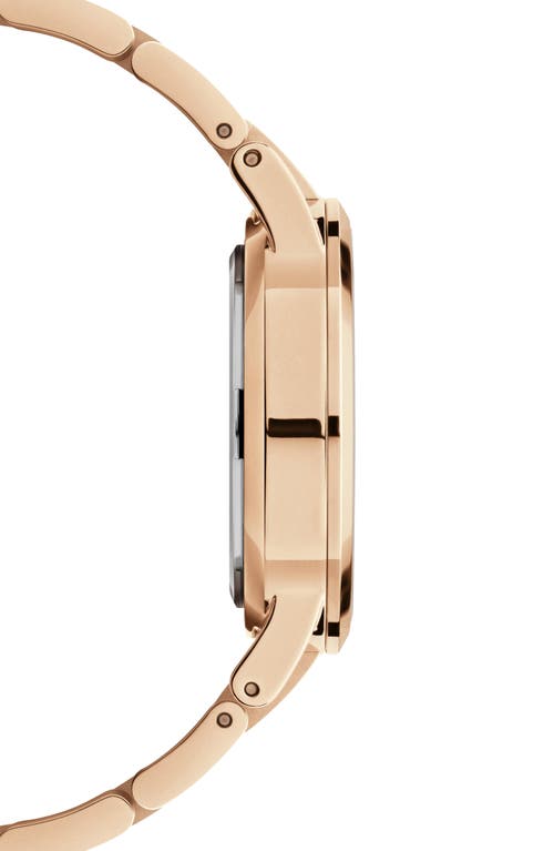 Daniel Wellington Iconic Link 32mm In Eggshell White/rose Gold