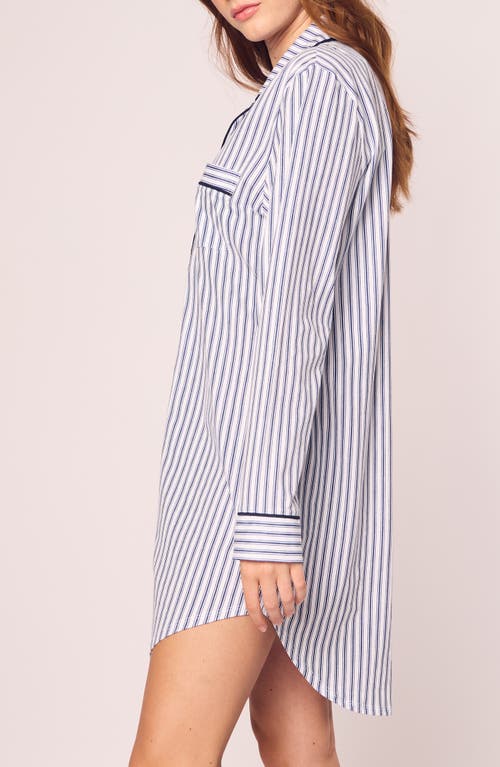 PETITE PLUME PETITE PLUME PINK STRIPE COTTON NIGHTSHIRT 