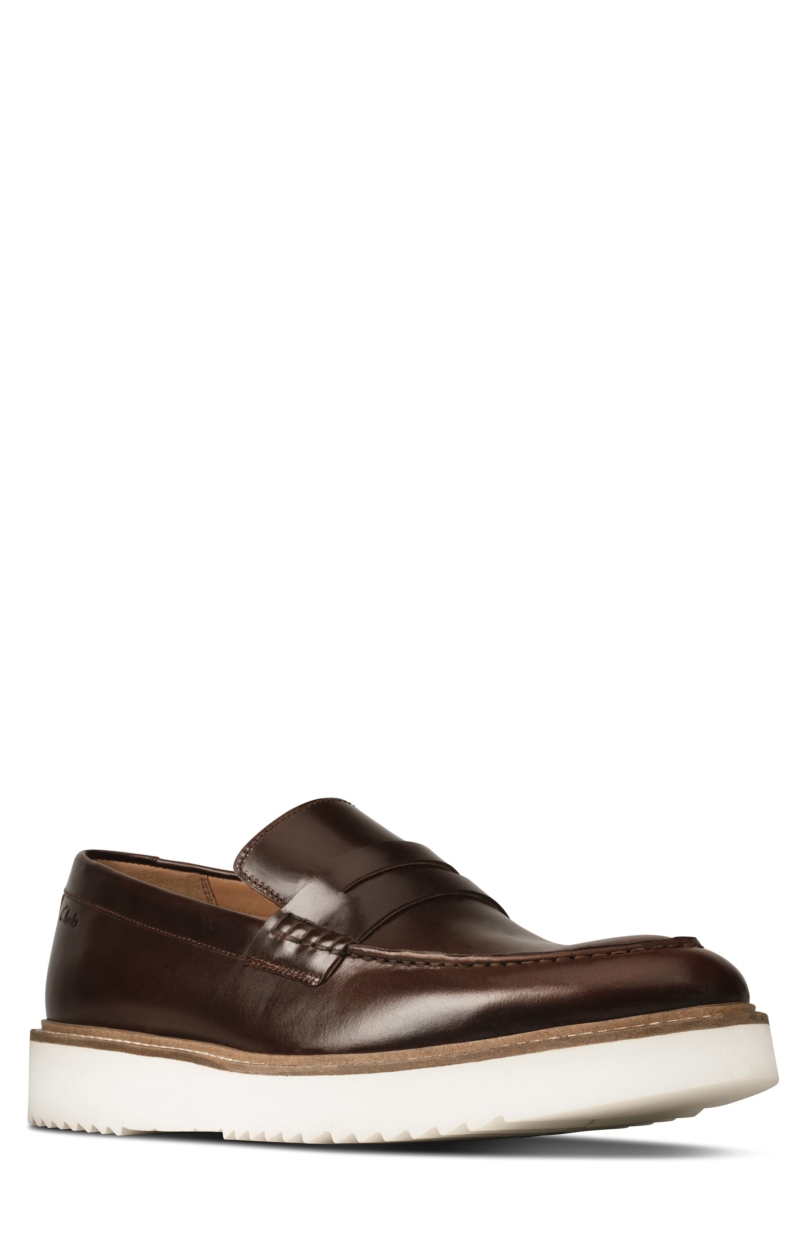 clarks shoes penny loafer