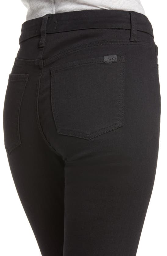 Jen7 By 7 For All Mankind Slim Bootcut Jeans In Classic Black