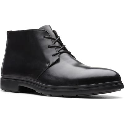 Clarks Un Tailor Chukka Boot, Black