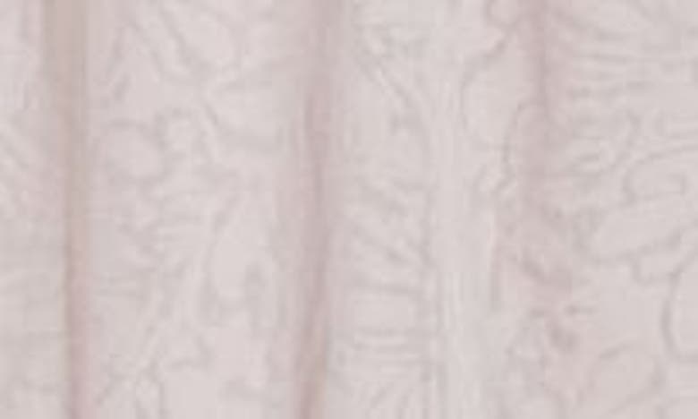 Shop Lovestitch Floral Jacquard Smocked Maxi Dress In Dusty Lavender