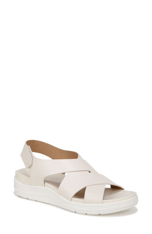 Shop Dr. Scholl's Time Off Sea Sandal In Off White
