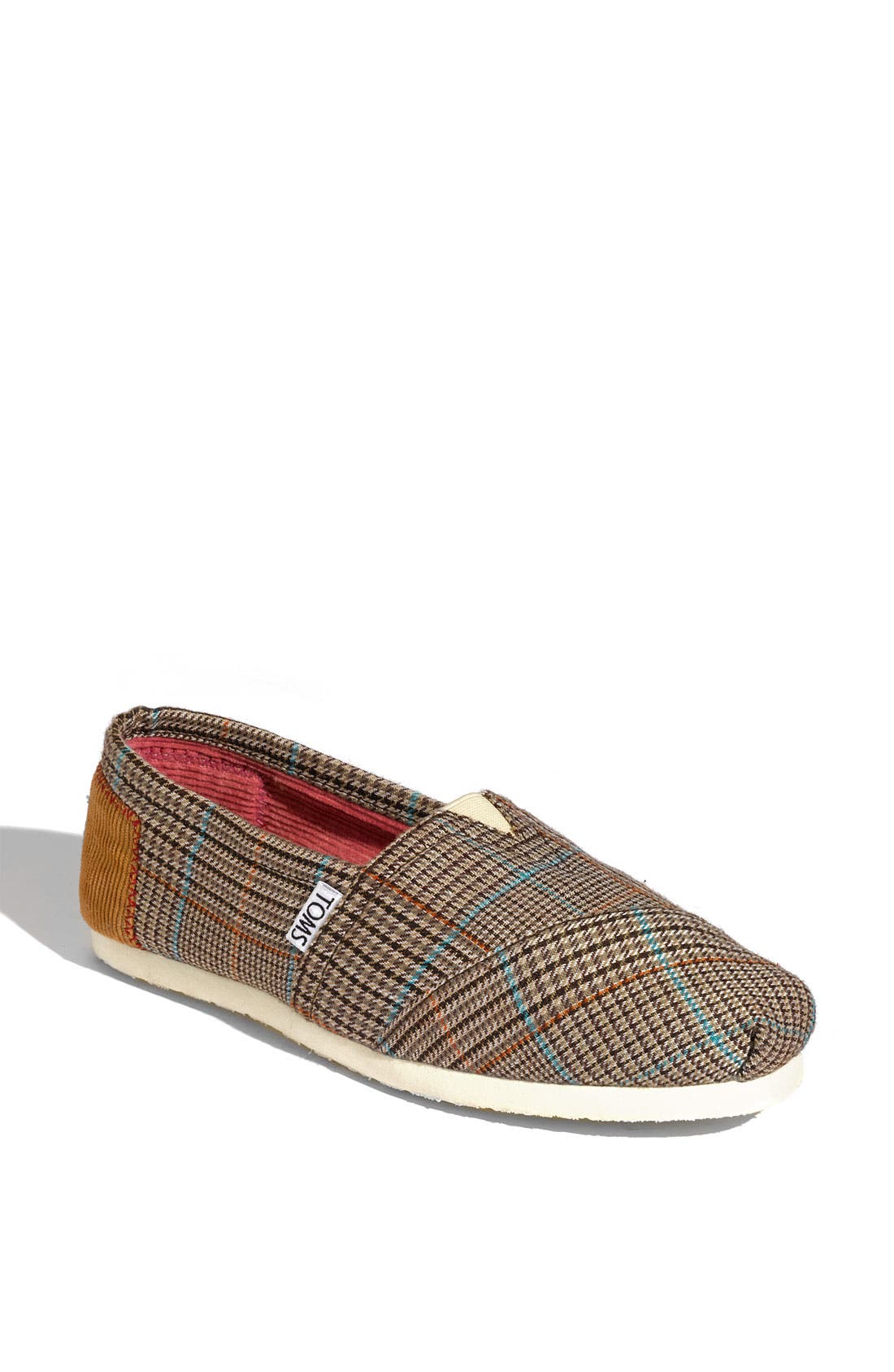 toms plaid shoes