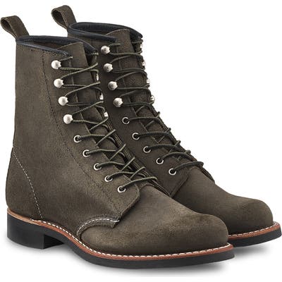 Red Wing Silversmith Boot, Green