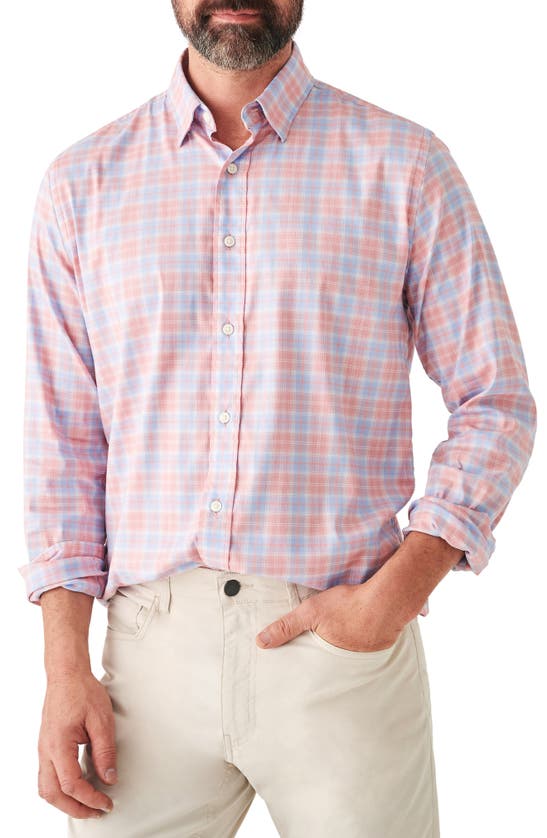 Faherty The Movement Plaid Button-up Shirt In Vista Point Plaid