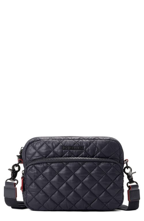 MZ Wallace Small Metro Quilted Nylon Camera Bag in Black at Nordstrom