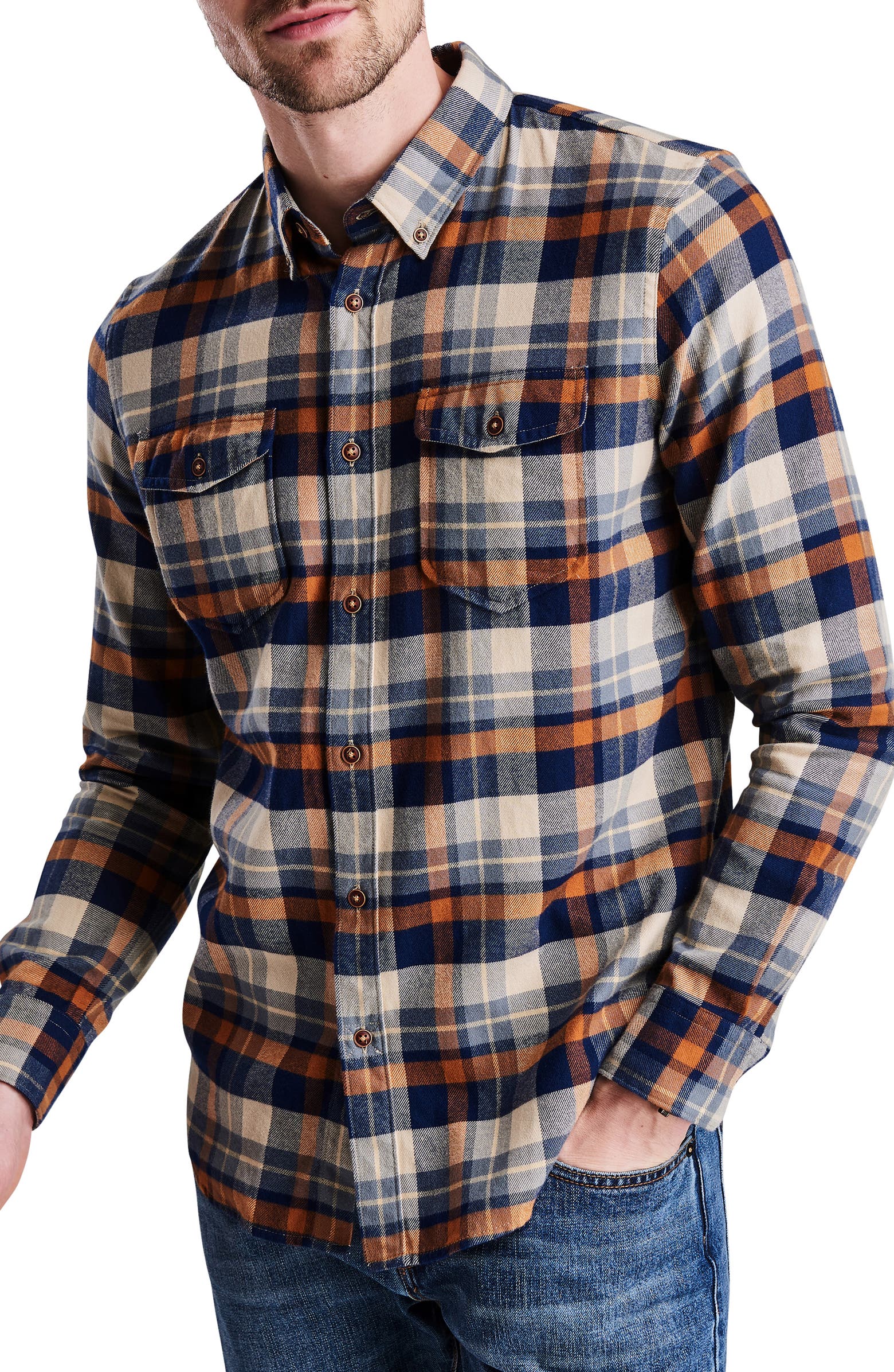 Barbour International Cutter Flannel Shirt | Nordstrom