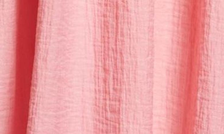 Vince Smocked Tiered Midi Dress In Rosetta