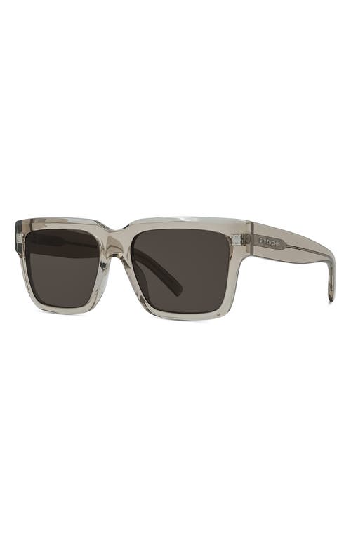 Shop Givenchy Gv Day Square Sunglasses In Shiny Light Brown/brown