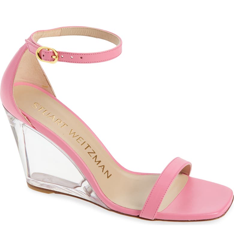 Stuart Weitzman Lucite Wedge Sandal | Nordstromrack