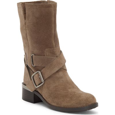 Vince Camuto Wethima Engineer Boot- Beige