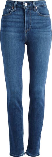 PAIGE Gemma Slim Leg Jeans Col: Black Lotus, Size: 27 in Blue