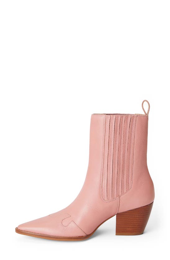 Shop Matisse Collins Western Boot In Flamingo Pink