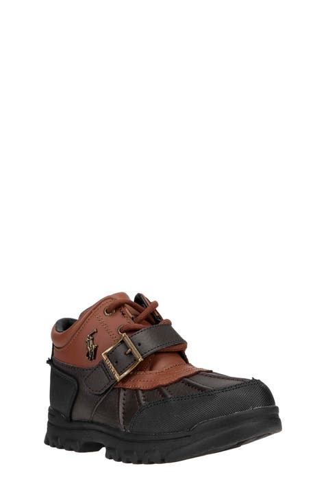 Polo boots with buckle fashion