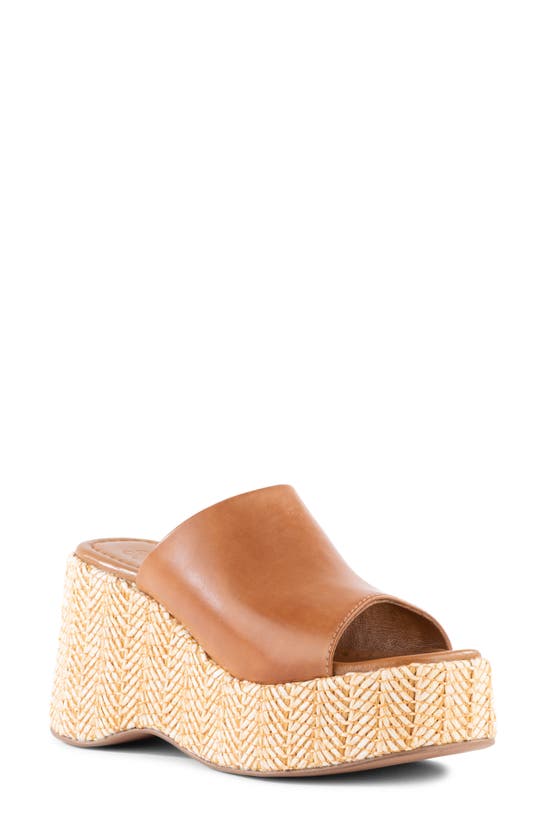 Shop Seychelles Tulip Platform Sandal In Tan