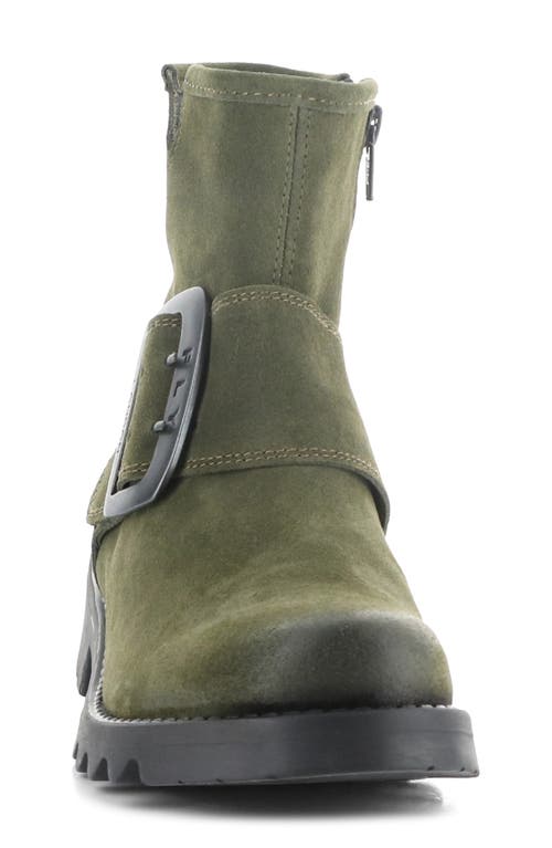 Fly London Rily Bootie In Aspen Oil Suede