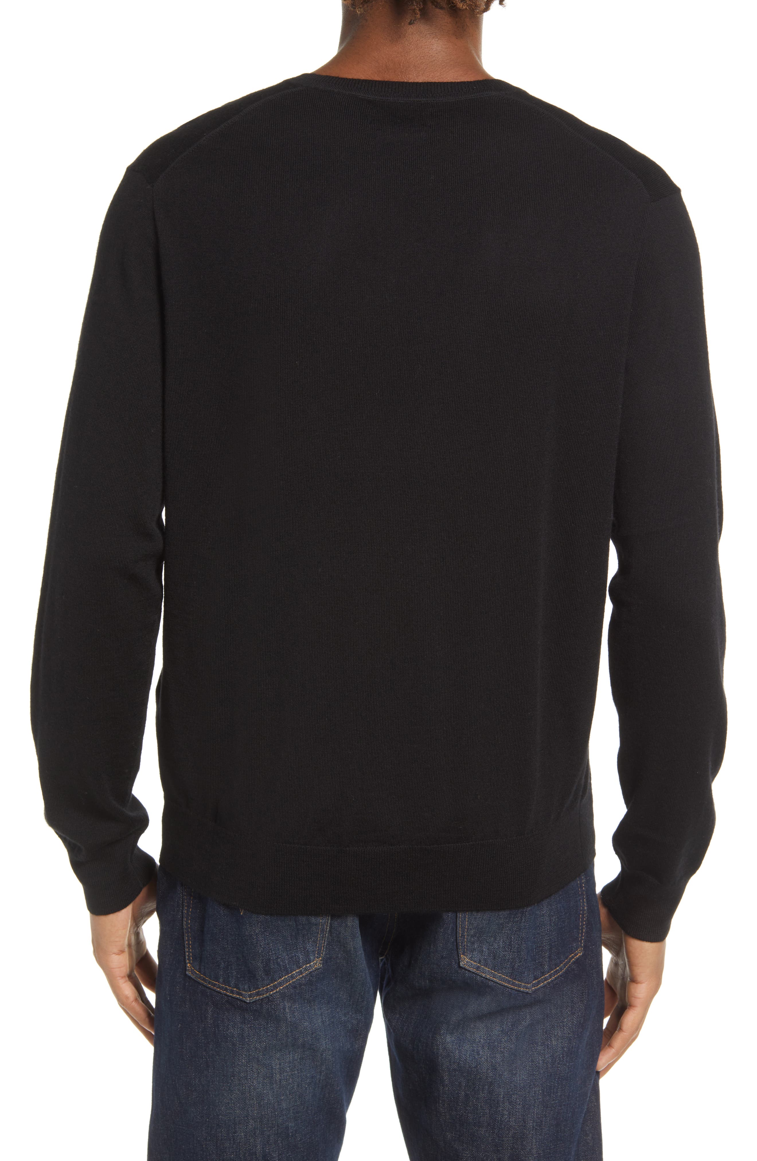 acne studios logo collar t shirt