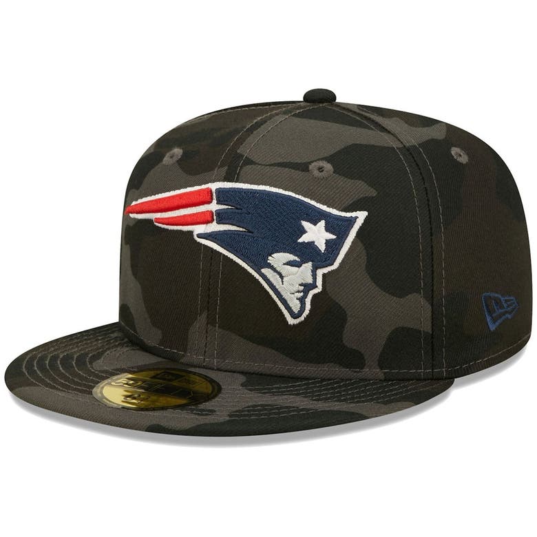 New Era Black New England Patriots Camo 59fifty Fitted Hat ModeSens