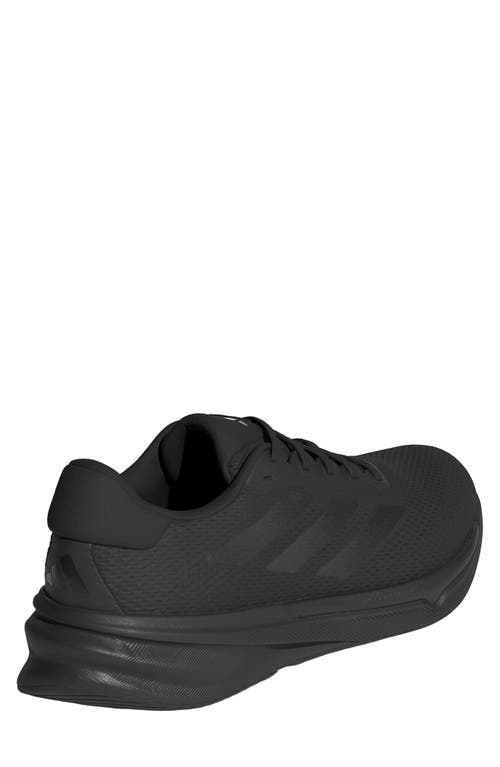 Shop Adidas Originals Adidas Supernova Stride Running Shoe In Black/black/black