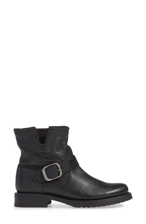 Frye Veronica Bootie In Black Leather