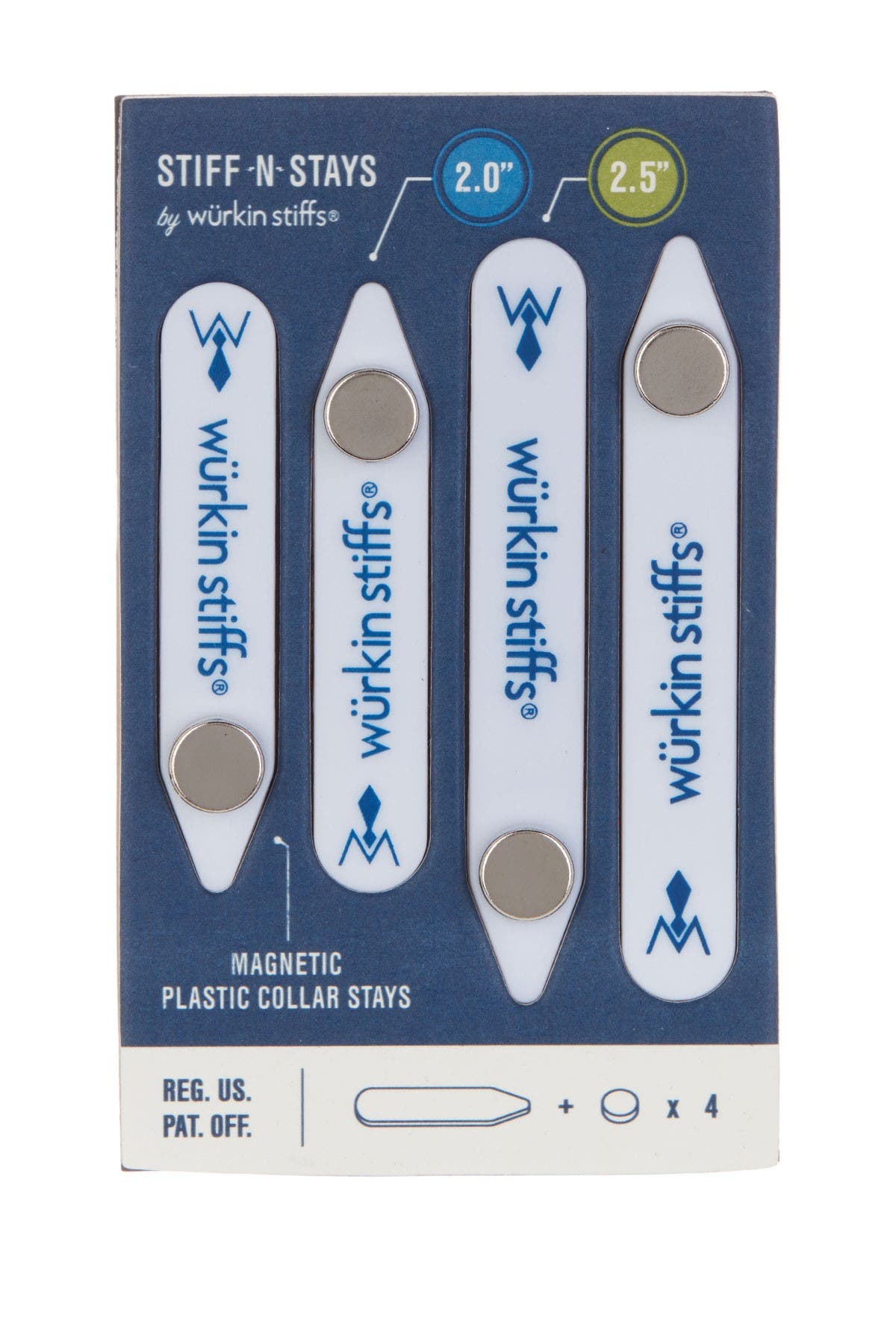 Würkin Stiffs Stiffnstays Collar Stays In White ModeSens