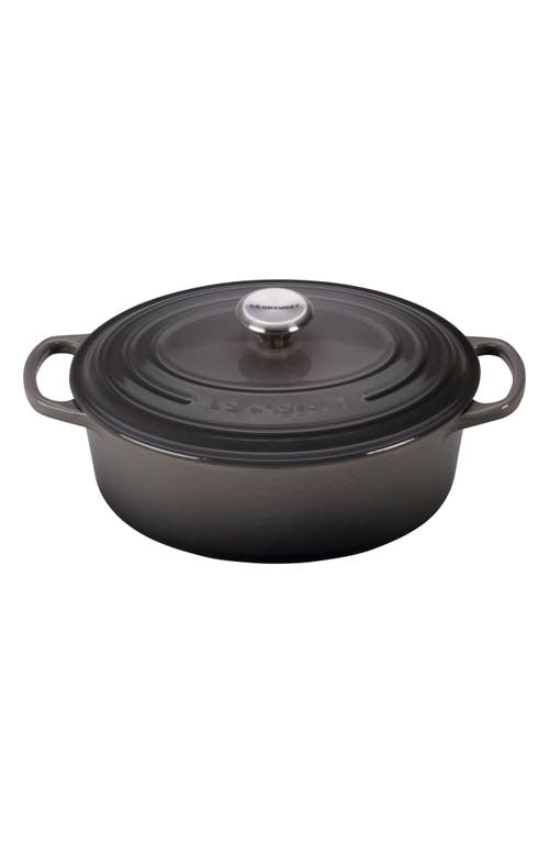Le Creuset Signature 2.75-quart Oval Enamel Cast Iron Dutch Oven In Oyster