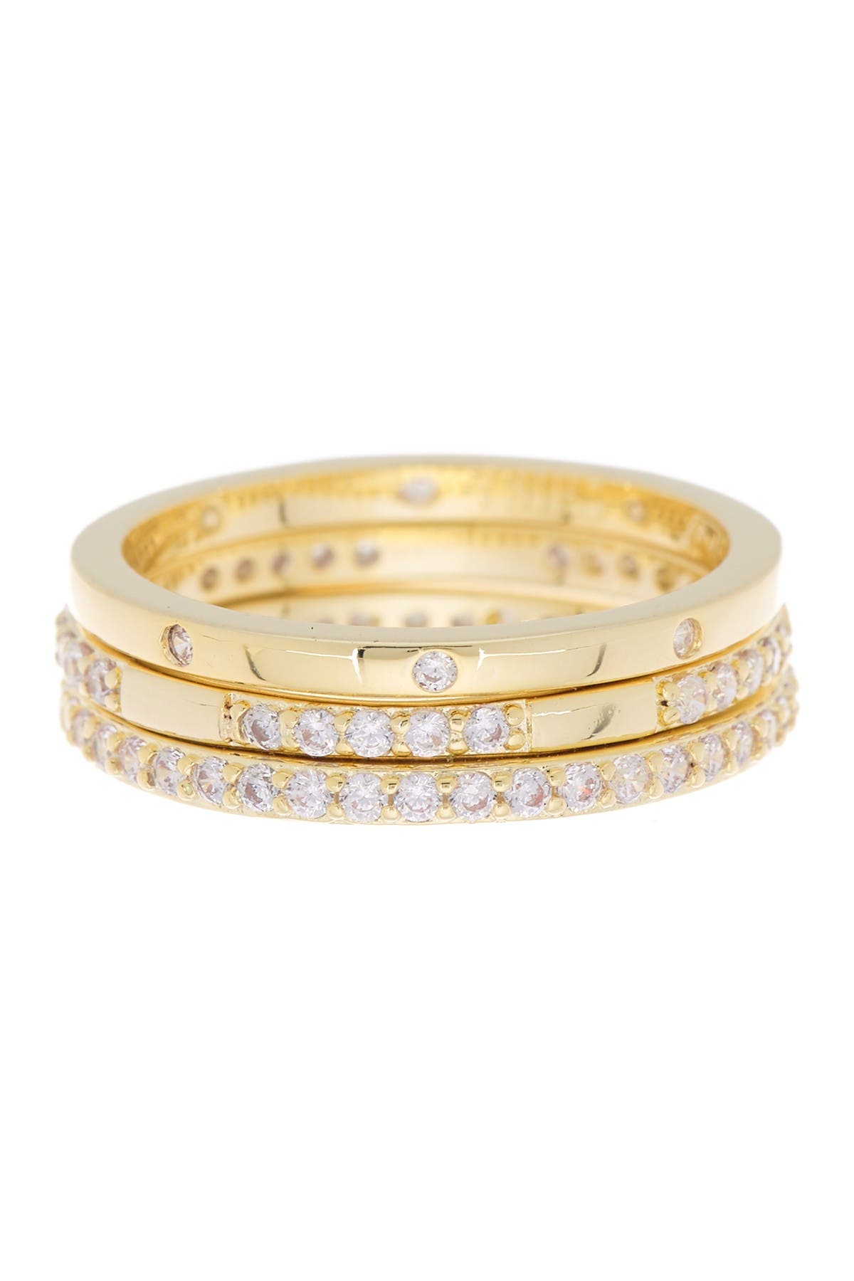 NORDSTROM RACK Stackable CZ Rings Set of 3 Nordstromrack & Cash Back