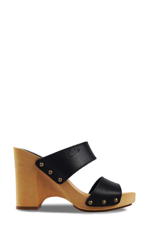 Shop Candies Candie's Rammya Platform Slide Sandal In Black