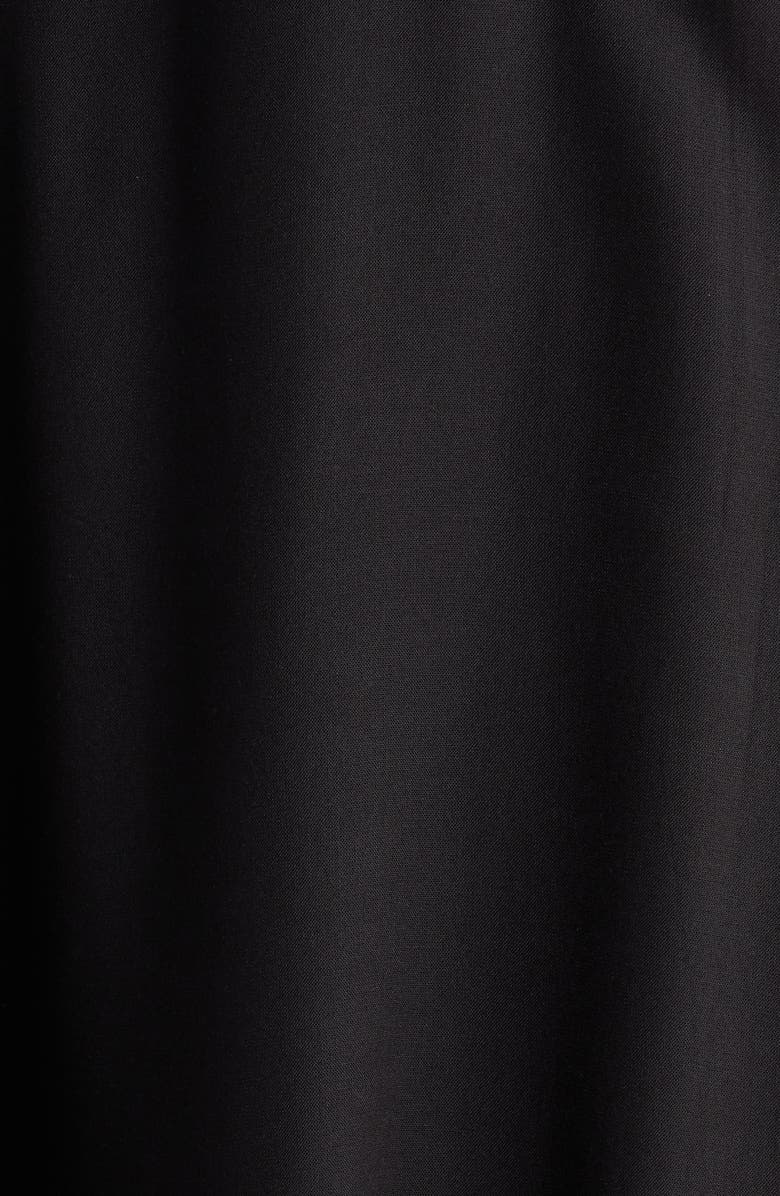 Vince Camuto Tie Strap Crop Wide Leg Jumpsuit, Alternate, color, Rich Black