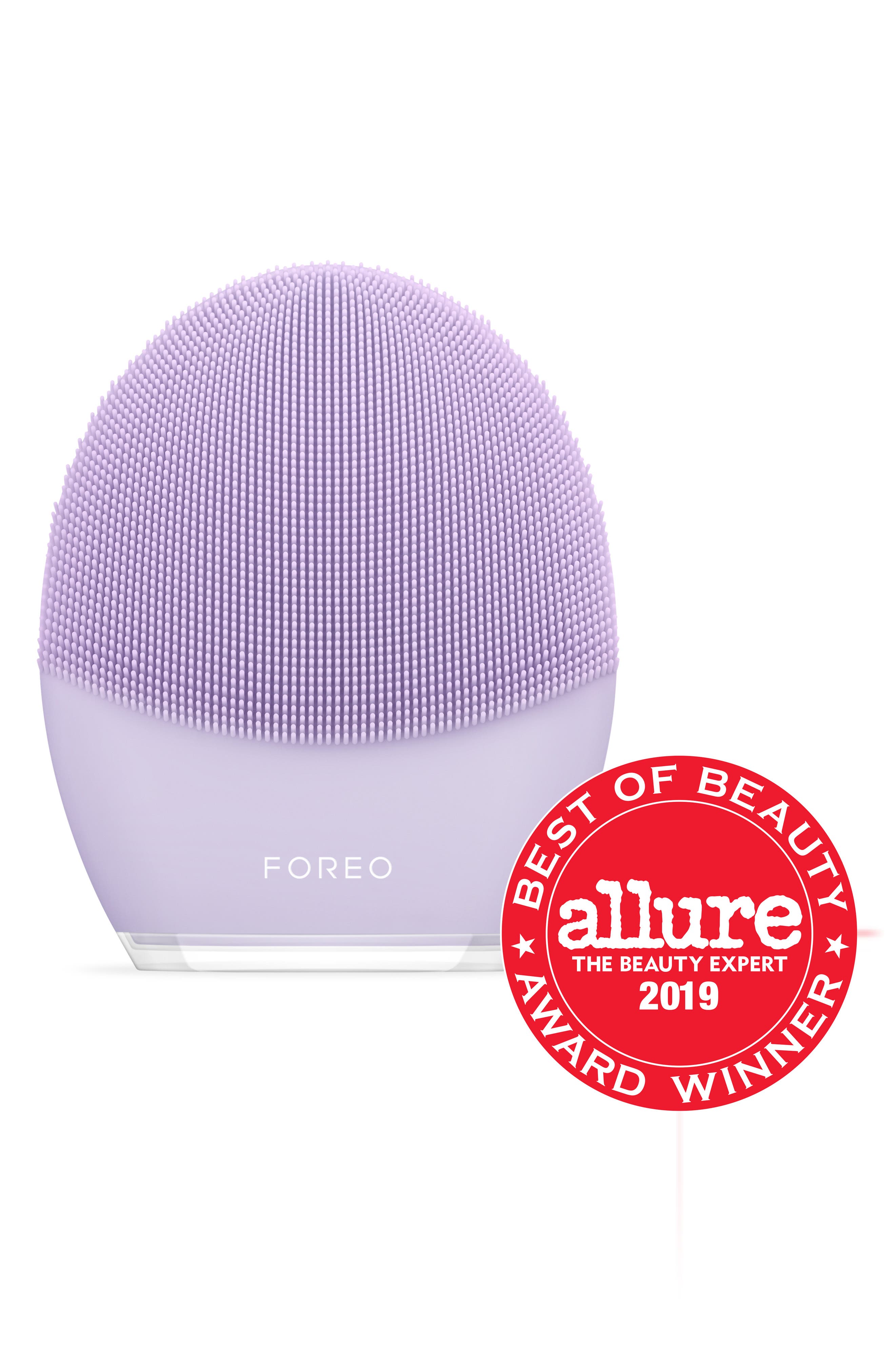 FOREO,
                            LUNA<sup>™</sup> 3 Sensitive Skin Facial Cleansing & Firming Massage Device,
                            Alternate thumbnail 2, color,
                            NO COLOR