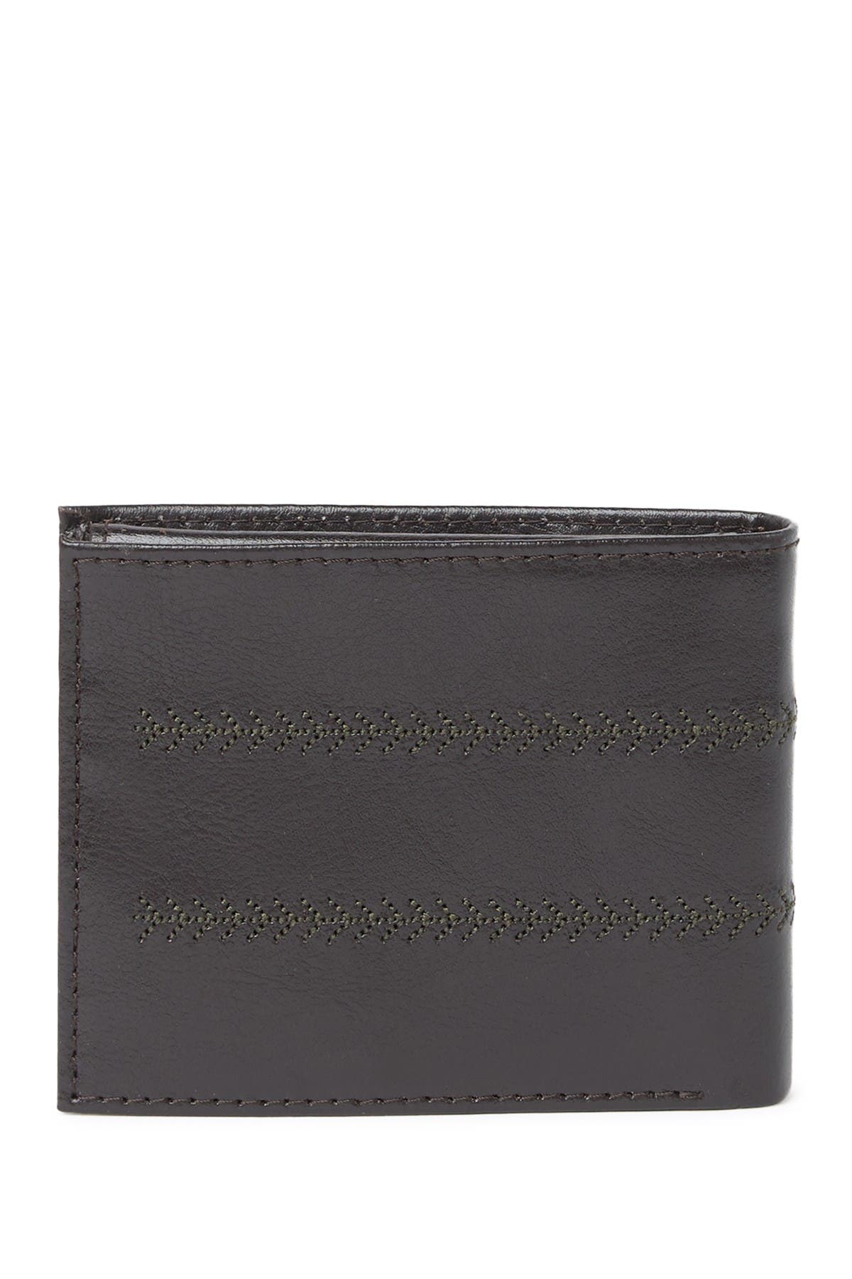 Click to view more detailed imagery on our partner's website Kenneth Cole Elvis Bi-fold Wallet In Brown